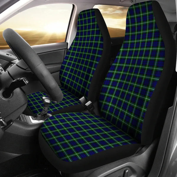 Scottish Lamont Modern Clan Tartan Car Seat Covers 2