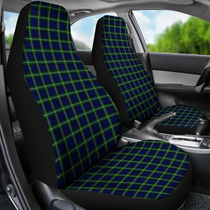 Scottish Lamont Modern Clan Tartan Car Seat Covers 3
