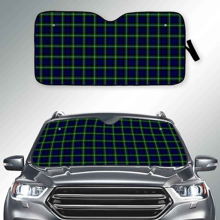 Scottish Lamont Modern Clan Tartan Car Windshield Sun Shade Tartan Plaid 2