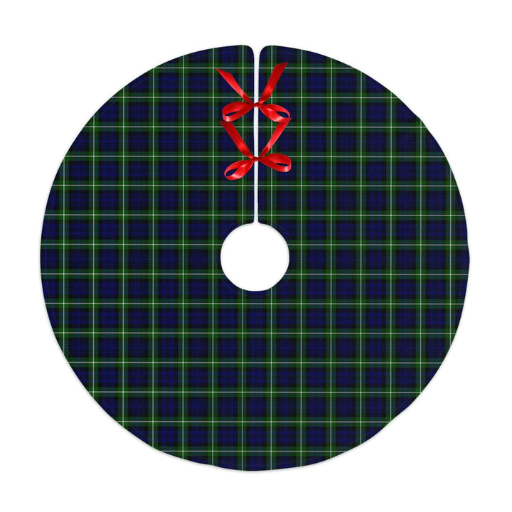 Scottish Lamont Modern Clan Tartan Christmas Tree Skirt No Tassels 1 Tartan Plaid