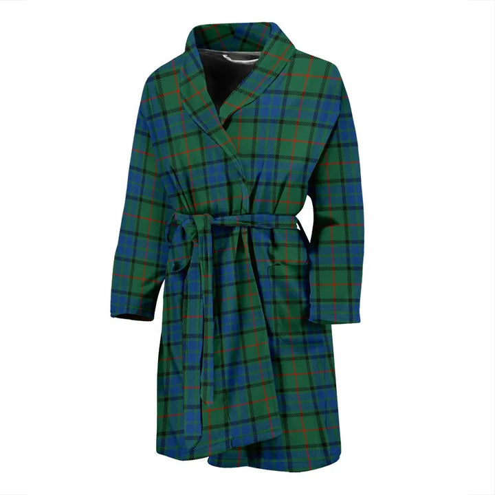Scottish Lauder Clan Tartan Bathrobe 2
