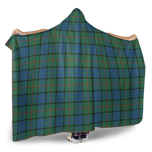 Scottish Lauder Clan Tartan Hooded Blanket Tartan Plaid 2