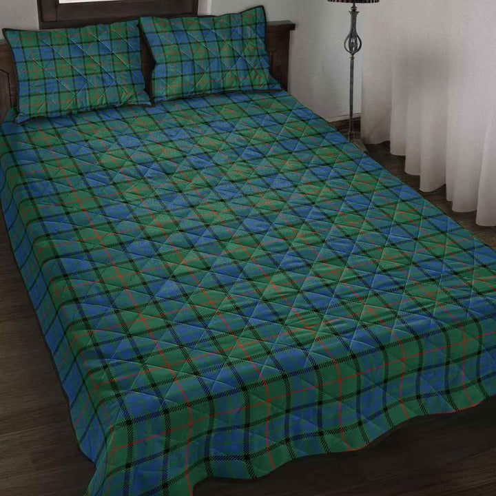 Scottish Lauder Clan Tartan Quilt Bed Set Tartan Plaid 2
