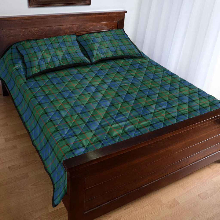 Scottish Lauder Clan Tartan Quilt Bed Set Tartan Plaid 4