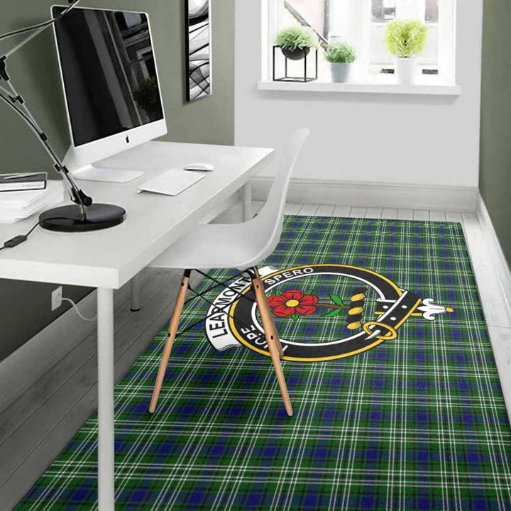 Scottish Learmonth Clan Crest Tartan Area Rug Tartan Plaid 4