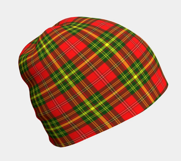 Scottish Leask Clan Tartan Beanie 1 Tartan Plaid