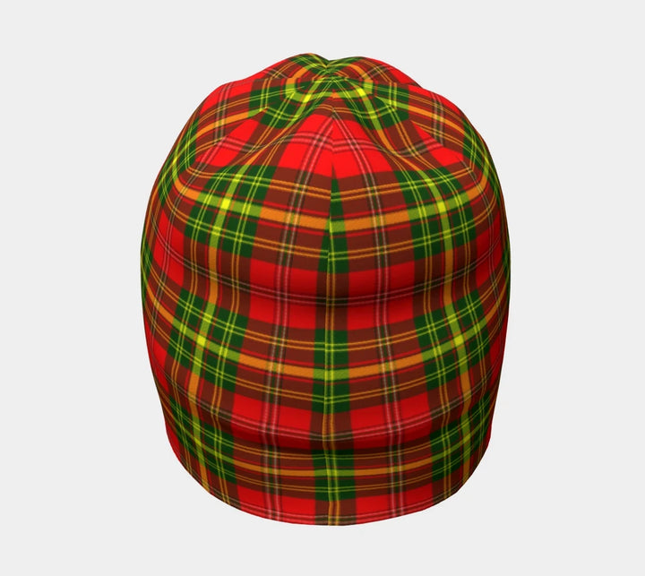 Scottish Leask Clan Tartan Beanie 4 Tartan Plaid