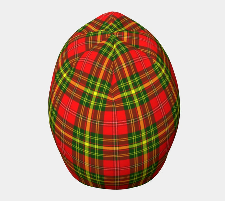 Scottish Leask Clan Tartan Beanie 5 Tartan Plaid