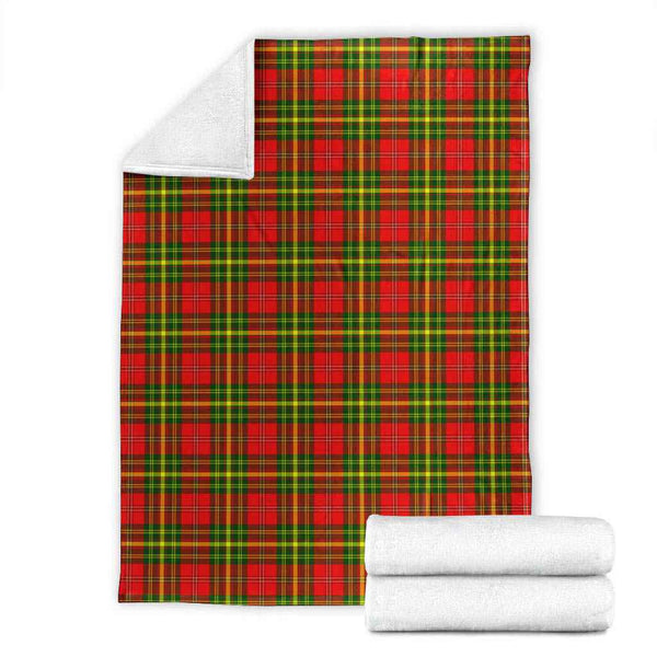 Scottish Leask Clan Tartan Blanket Tartan Plaid 1