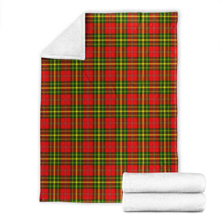 Scottish Leask Clan Tartan Blanket Tartan Plaid 1