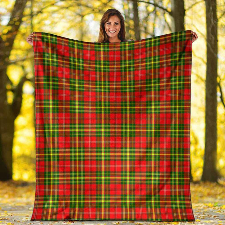 Scottish Leask Clan Tartan Blanket Tartan Plaid 6