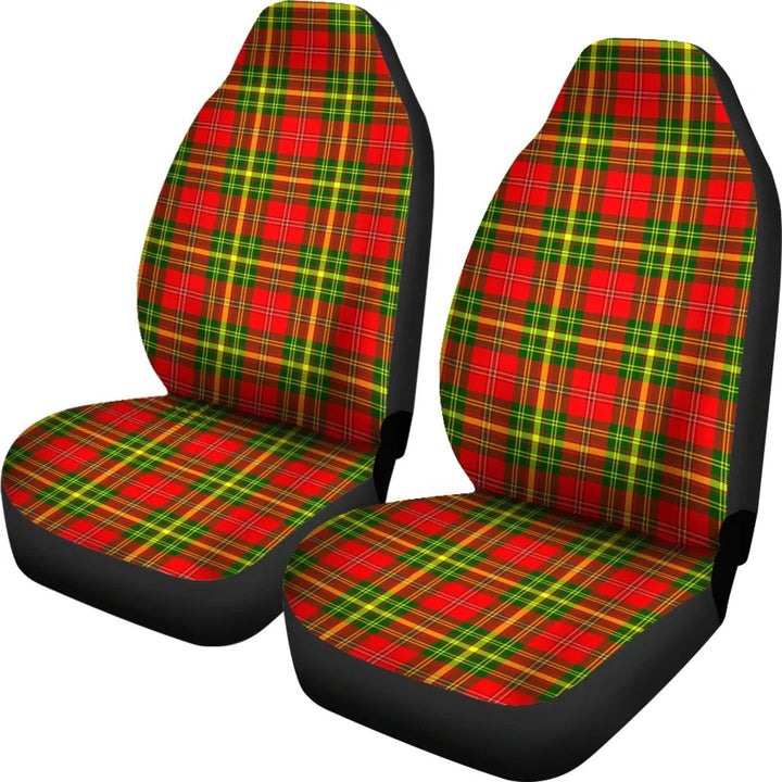Scottish Leask Clan Tartan Car Seat Covers 1