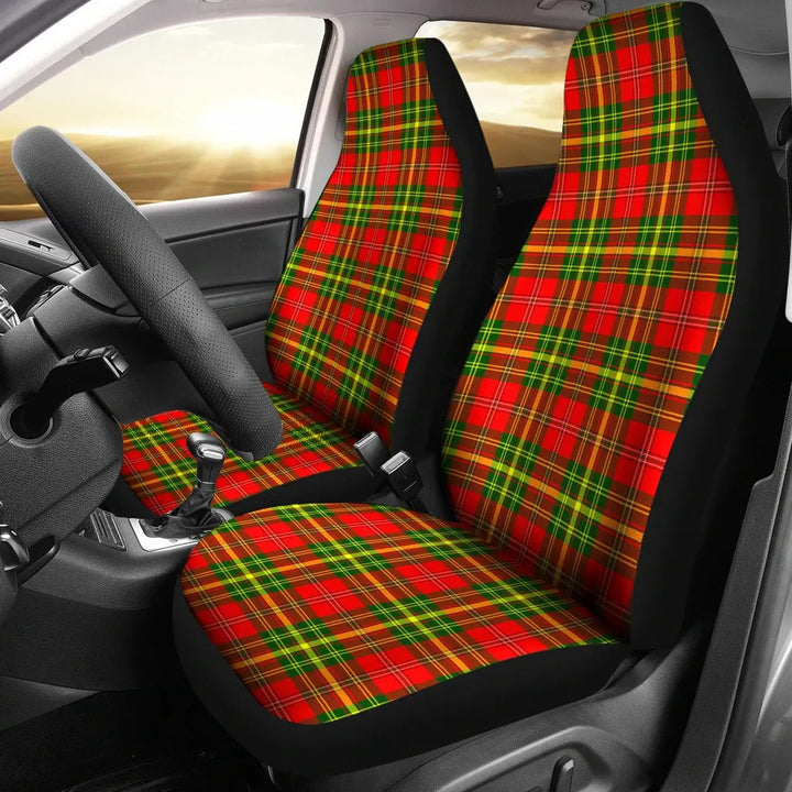 Scottish Leask Clan Tartan Car Seat Covers 2