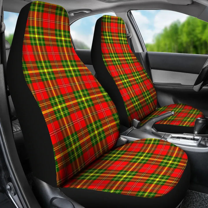 Scottish Leask Clan Tartan Car Seat Covers 3