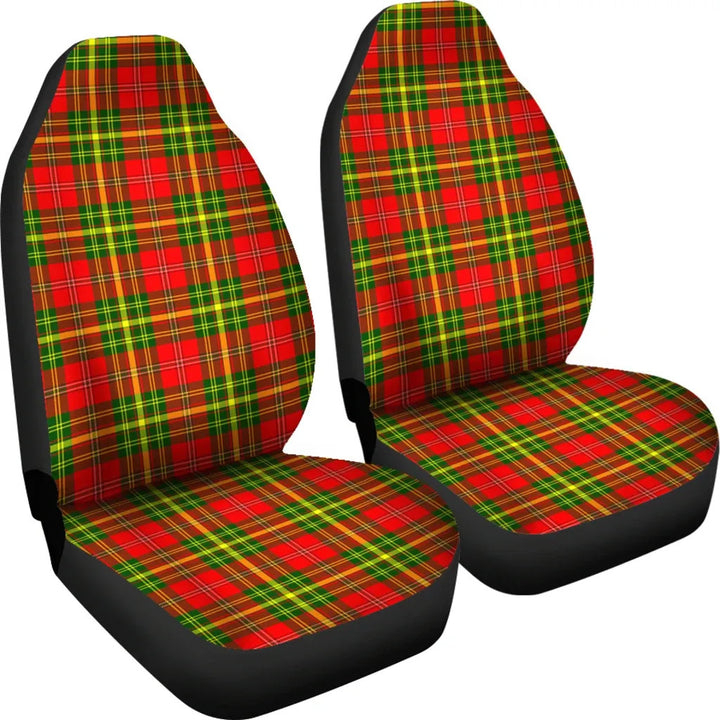 Scottish Leask Clan Tartan Car Seat Covers 4