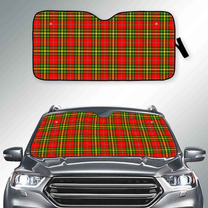 Scottish Leask Clan Tartan Car Windshield Sun Shade Tartan Plaid 2