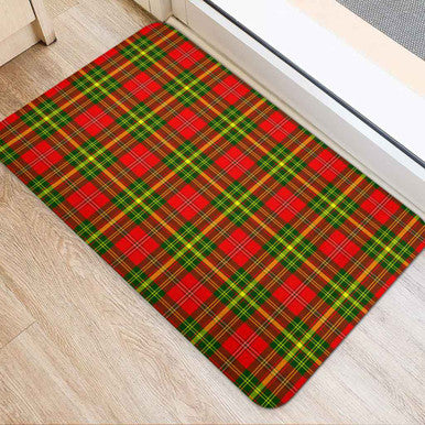 Scottish Leask Clan Tartan Door Mat Tartan Plaid 2
