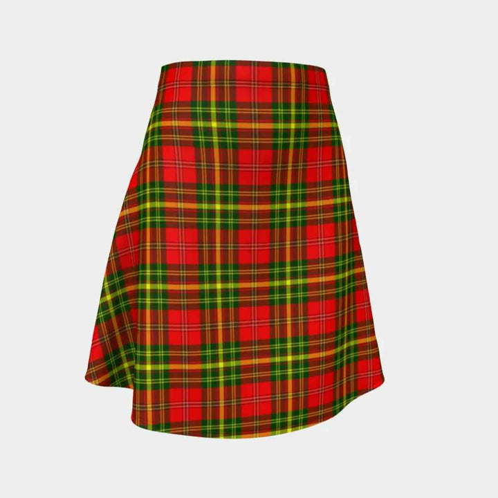 Scottish Leask Clan Tartan Flare Skirt Tartan Plaid 1