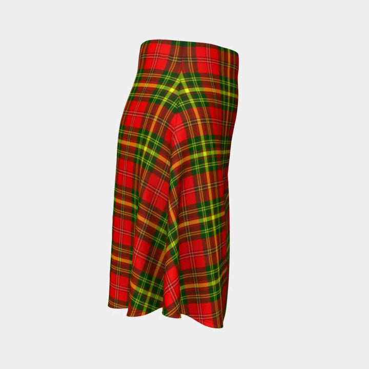Scottish Leask Clan Tartan Flare Skirt Tartan Plaid 3