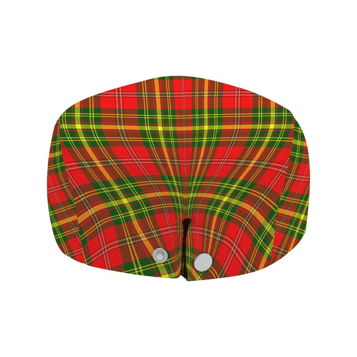 Scottish Leask Clan Tartan Flat Cap Tartan Plaid 4