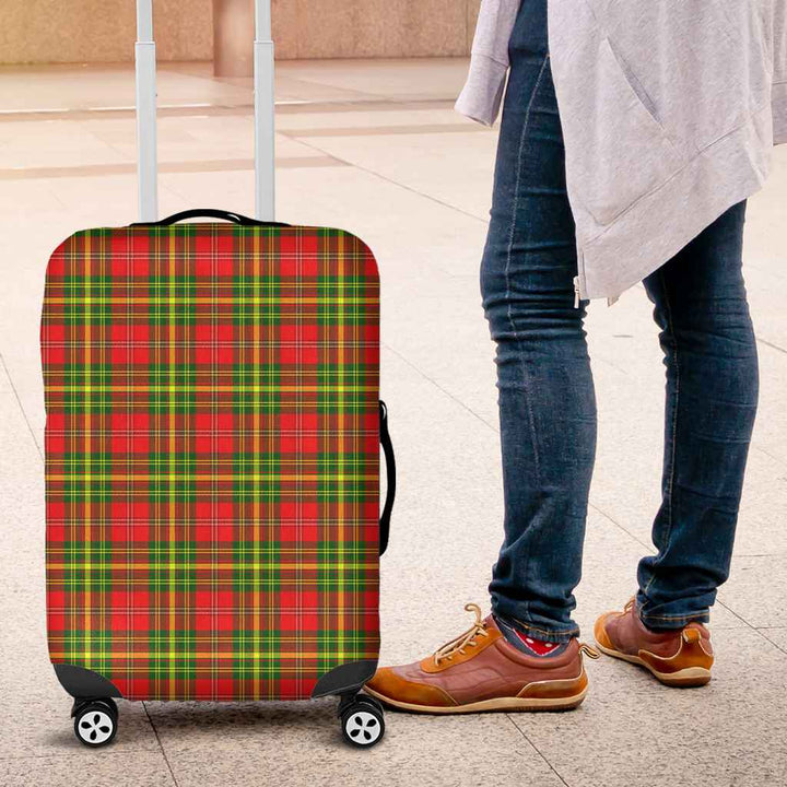 Scottish Leask Clan Tartan Luggage Cover Tartan Plaid 4