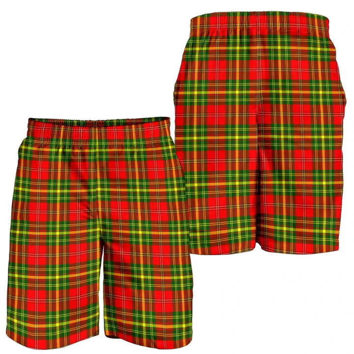 Scottish Leask Clan Tartan Men's Shorts