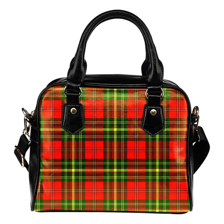 Scottish Leask Clan Tartan Shoulder Handbag Tartan Plaid 1