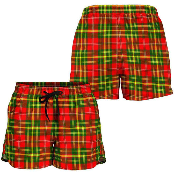 Scottish Leask Clan Tartan Women Shorts