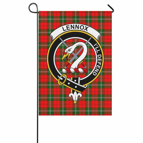 Scottish Lennox Clan Crest Tartan Garden Flag Tartan Plaid 1