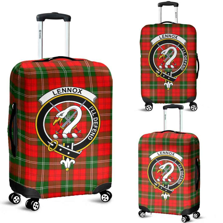 Scottish Lennox Clan Crest Tartan Luggage Cover Tartan Plaid 1