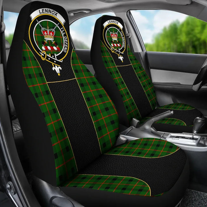Scottish Lennox (lennox Kincaid) Clan Crest Tartan Car Seat Covers - Special Style 3