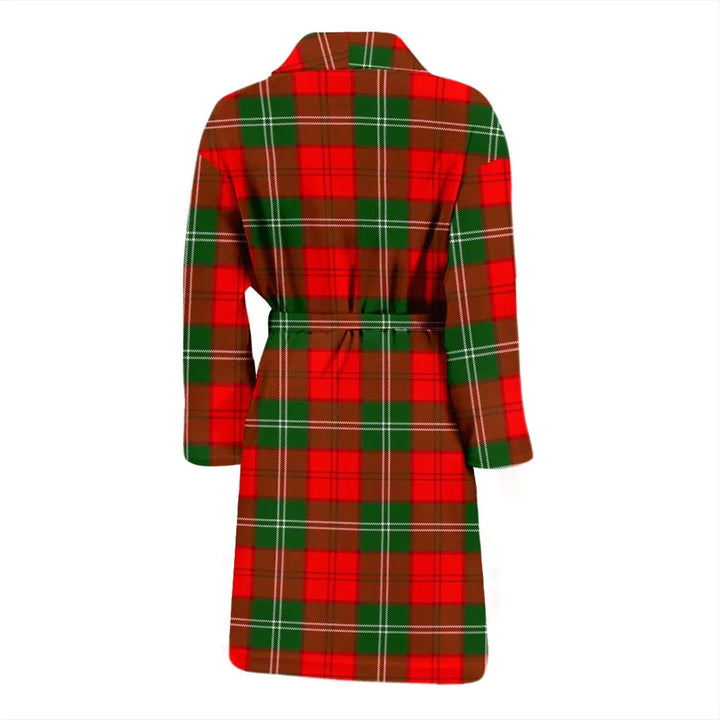 Scottish Lennox Modern Clan Tartan Bathrobe 2