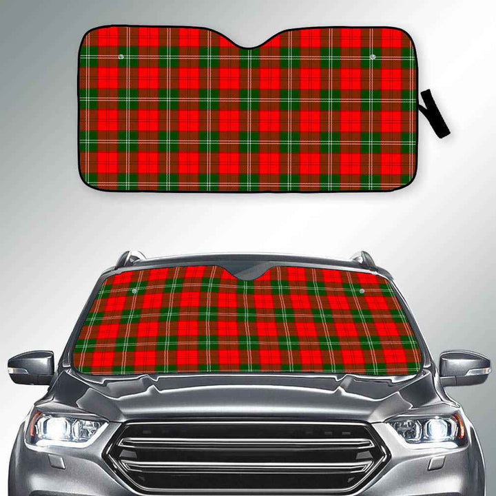 Scottish Lennox Modern Clan Tartan Car Windshield Sun Shade Tartan Plaid 2