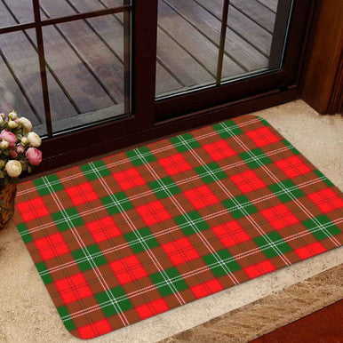 Scottish Lennox Modern Clan Tartan Door Mat Tartan Plaid 1