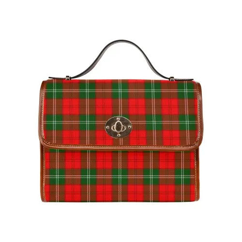 Scottish Lennox Modern Clan Tartan Waterproof Canvas Bag Tartan Plaid 2