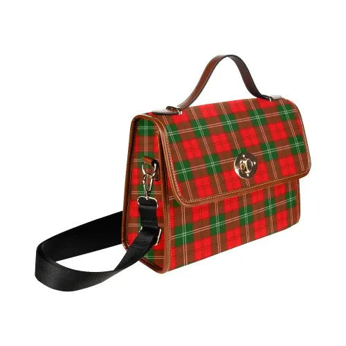 Scottish Lennox Modern Clan Tartan Waterproof Canvas Bag Tartan Plaid 3