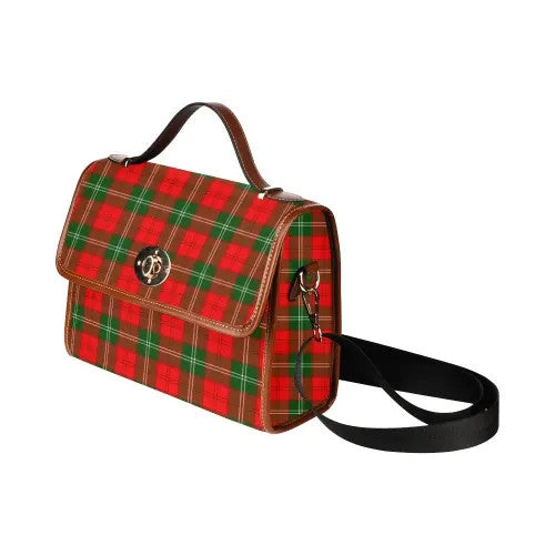 Scottish Lennox Modern Clan Tartan Waterproof Canvas Bag Tartan Plaid 4