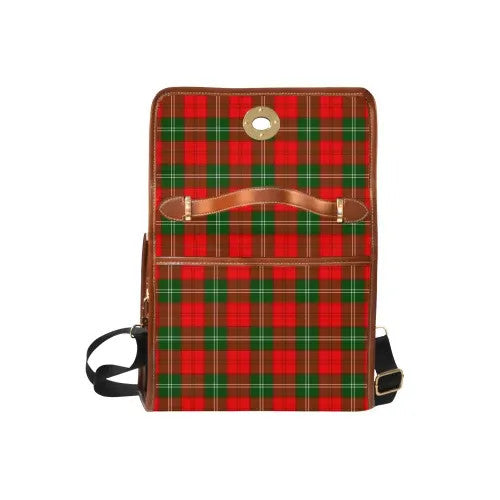 Scottish Lennox Modern Clan Tartan Waterproof Canvas Bag Tartan Plaid 6