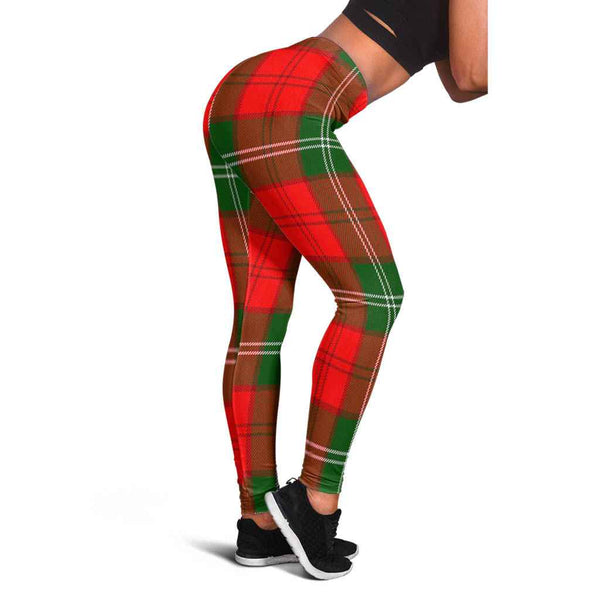 Scottish Lennox Modern Clan Tartan Women Leggings Tartan Plaid 1