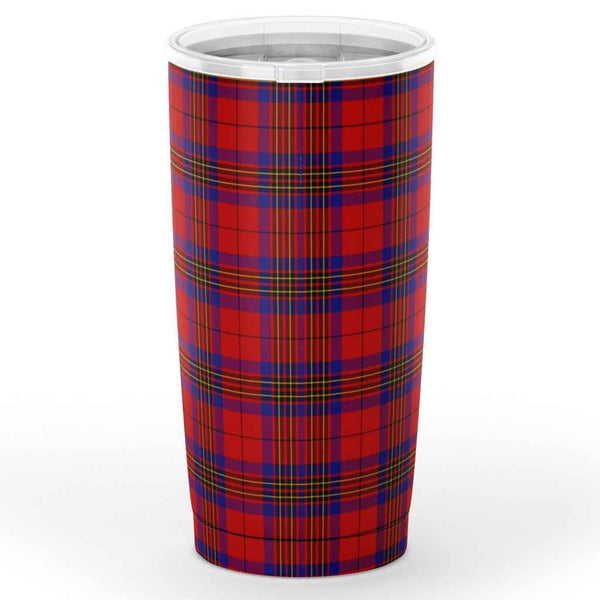 Scottish Leslie Clan Crest Tartan Insulated Tumbler Tartan Plaid 2