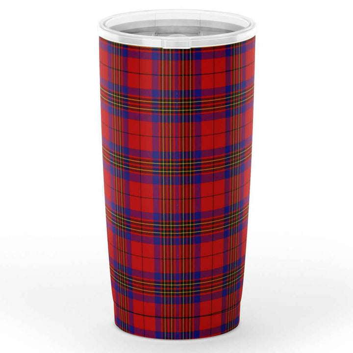Scottish Leslie Clan Crest Tartan Insulated Tumbler Tartan Plaid 2