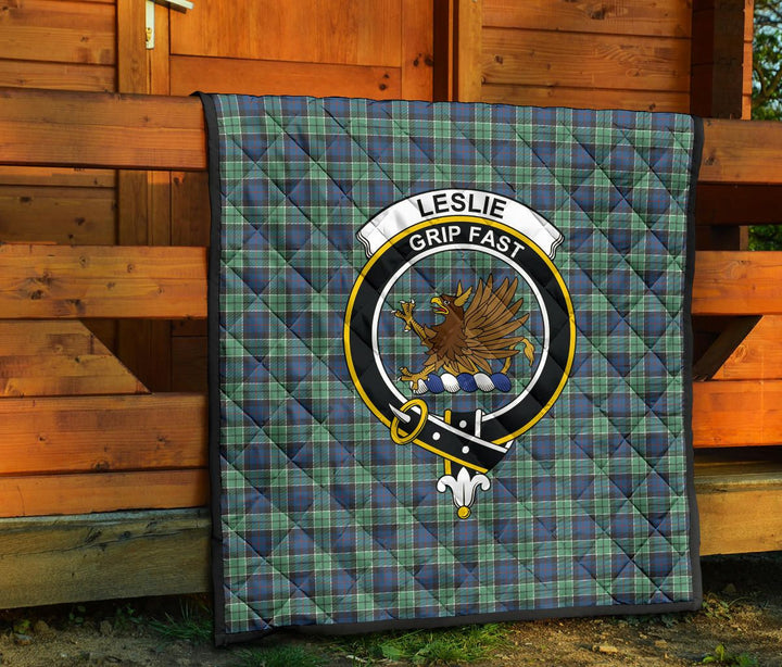 Scottish Leslie Hunting Ancient Clan Crest Tartan Quilt Tartan Plaid 7