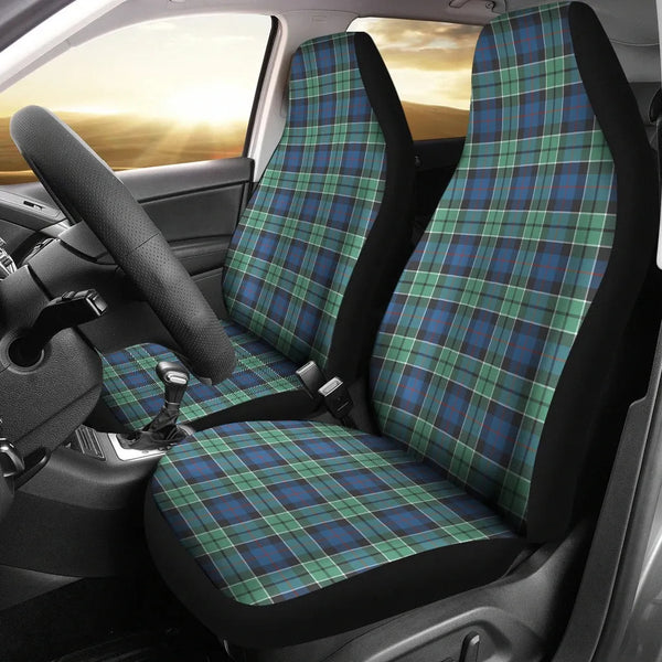 Scottish Leslie Hunting Ancient Clan Tartan Car Seat Covers 2