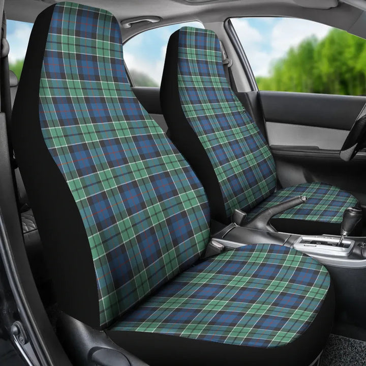 Scottish Leslie Hunting Ancient Clan Tartan Car Seat Covers 3