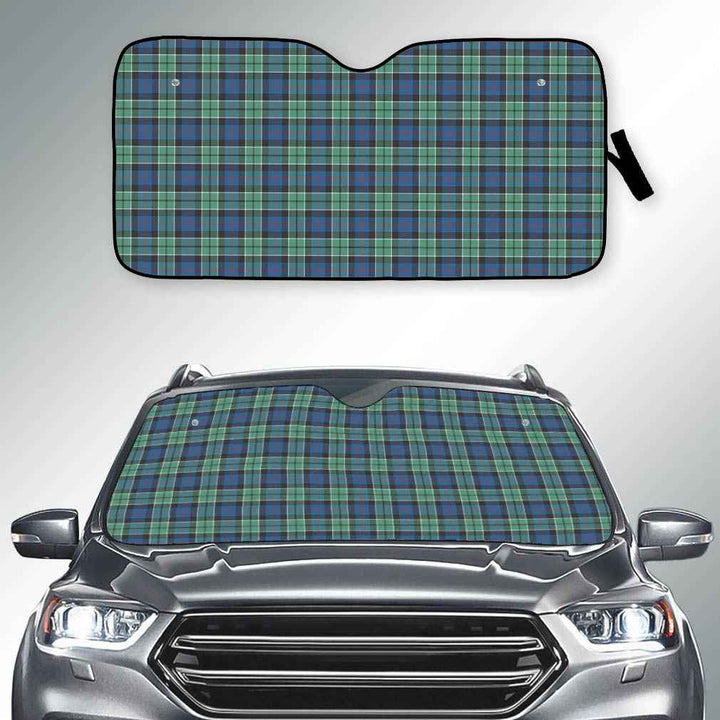 Scottish Leslie Hunting Ancient Clan Tartan Car Windshield Sun Shade Tartan Plaid 2