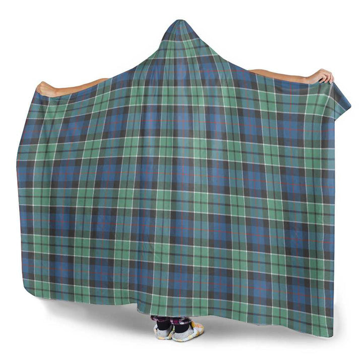 Scottish Leslie Hunting Ancient Clan Tartan Hooded Blanket Tartan Plaid 3