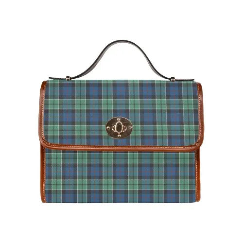 Scottish Leslie Hunting Ancient Clan Tartan Waterproof Canvas Bag Tartan Plaid 2