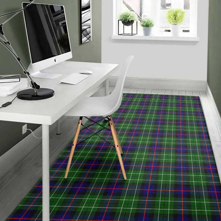 Scottish Leslie Hunting Clan Tartan Area Rug Tartan Plaid 4