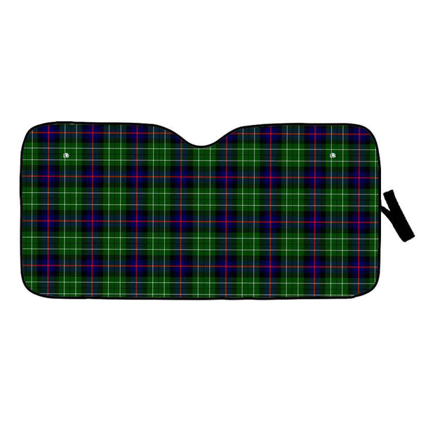 Scottish Leslie Hunting Clan Tartan Car Windshield Sun Shade Tartan Plaid 1