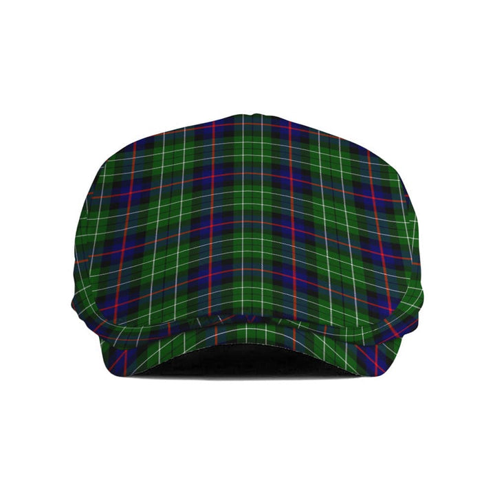 Scottish Leslie Hunting Clan Tartan Flat Cap Tartan Plaid 1